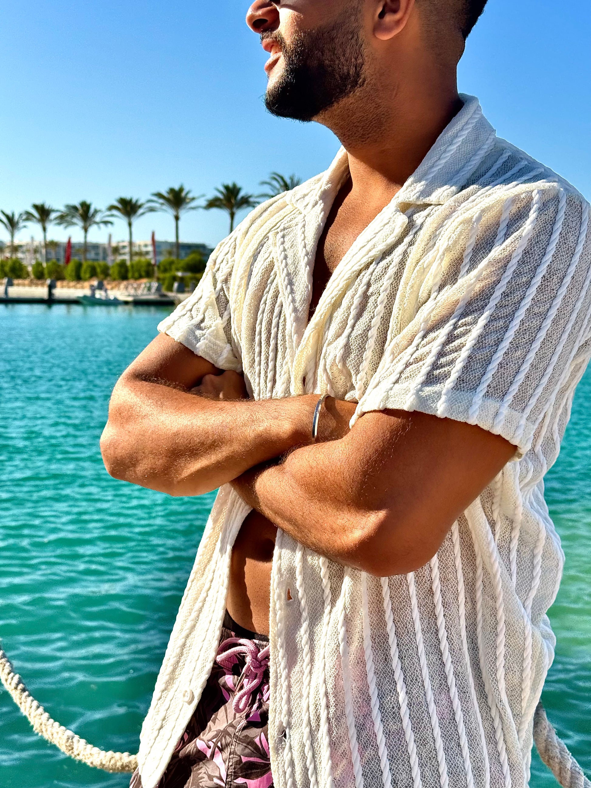 Stripes Shirt White