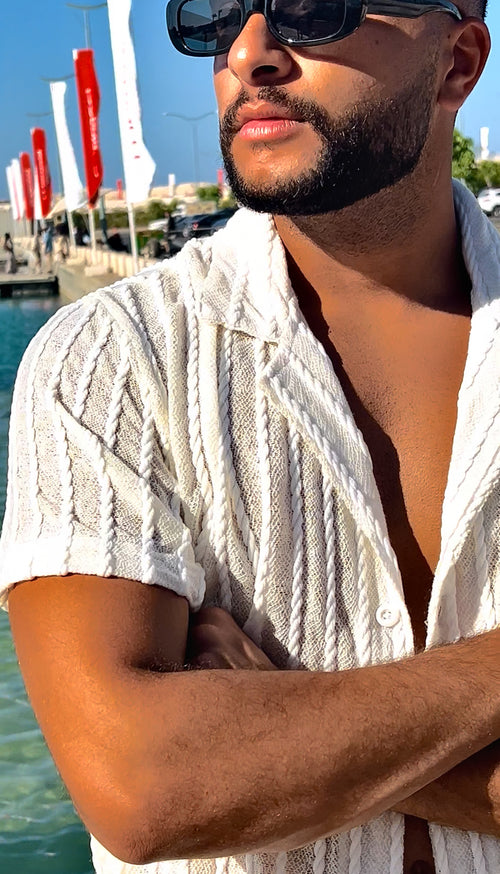 Stripes Shirt White